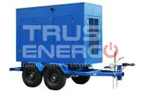 Дизельный генератор ТСС АД-250С-Т400-1РПМ2 (Engga) на прицепе