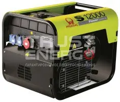 Бензиновый генератор Pramac S12000 3 фазы AUTO Открытая на раме Honda GX630 trustenergo.ru
