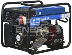 Бензиновый генератор ТСС SGG 6000 E3A Открытая на раме TSS LB 190F trustenergo.ru
