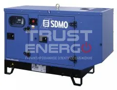 Дизельный генератор SDMO T 16K-IV В кожухе с АВР В кожухе Mitsubishi  trustenergo.ru Дизельный генератор SDMO T 16K-IV В кожухе с АВР В кожухе Mitsubishi  trustenergo.ru