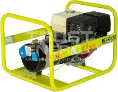 Бензиновый генератор Pramac E8000 3 фазы Открытая на раме Honda GX390 trustenergo.ru
