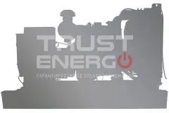 Газовый генератор Energo HGP-150 T5 NG Открытая на раме PSI 8.1LT trustenergo.ru