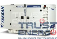 Дизельный генератор Teksan TJ90DW5C в кожухе с АВР